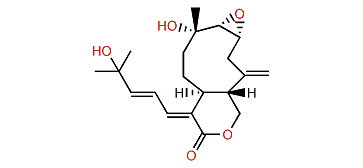 Xeniatine A epoxide